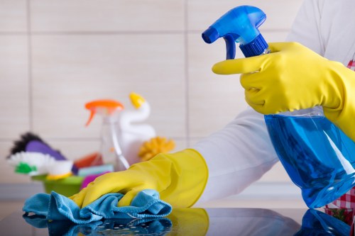 Local carpet cleaner preparing equipment for a Richmond property