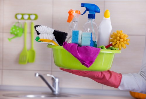 Local Richmond cleaners handling a deep clean in a flat