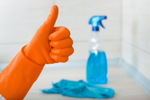 Professional deep cleaning in a Richmond residential property