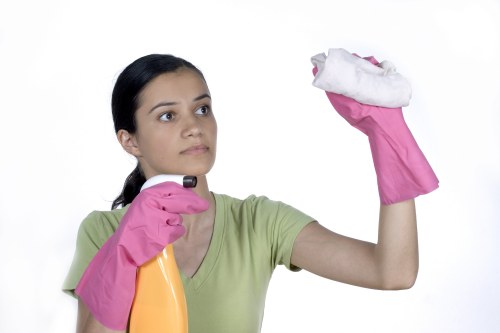 Quotation and booking process for a professional cleaning service